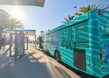 Surf Cat arriving in Scarborough